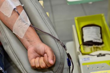 O evento Rolezinho no Hemorio, convoca pelas redes sociais a população a doar 450 litros de sangue, como parte das atividades de comemoração aos 450 anos da cidade.(Fernando Frazão/Agência Brasil)