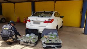 Apreensão de maconha na BR-365 em Patos de Minas