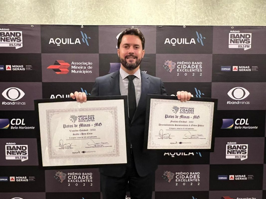 Falcão premiação - Patos de Minas