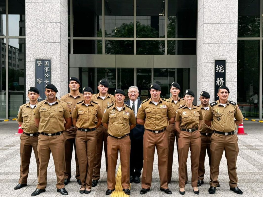 Policial militar de Patos de Minas faz intercâmbio no Japão