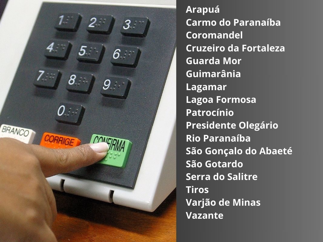 Veja quais são os candidatos a prefeito nos municípios da região