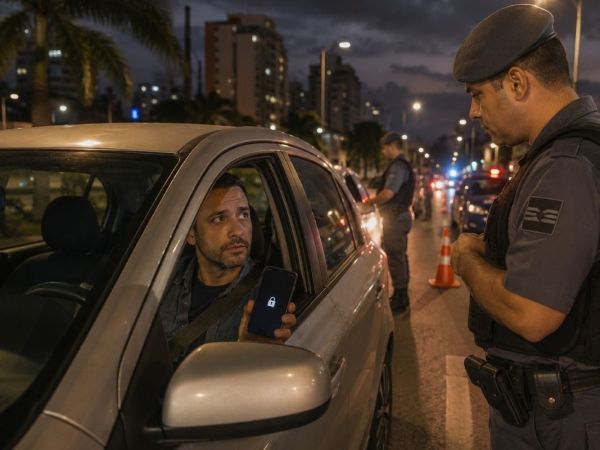 Polícia pode exigir senha do celular em abordagem?