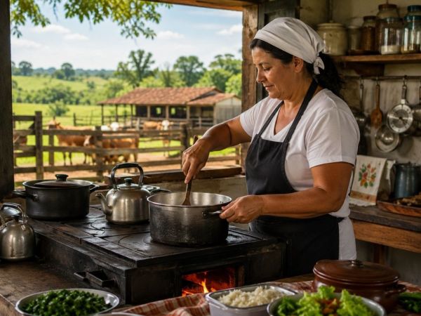 Cozinheira em propriedade rural: vínculo urbano ou rural?