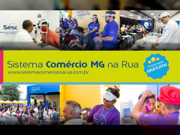 Sistema Comércio na Rua leva serviços, cultura e oportunidades a cidades mineiras