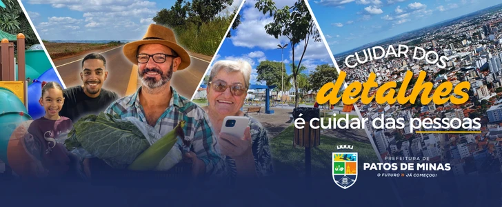 CUIDAR DOS DETALHES - Pref. Patos de Minas - PI 027595 - (SITE)