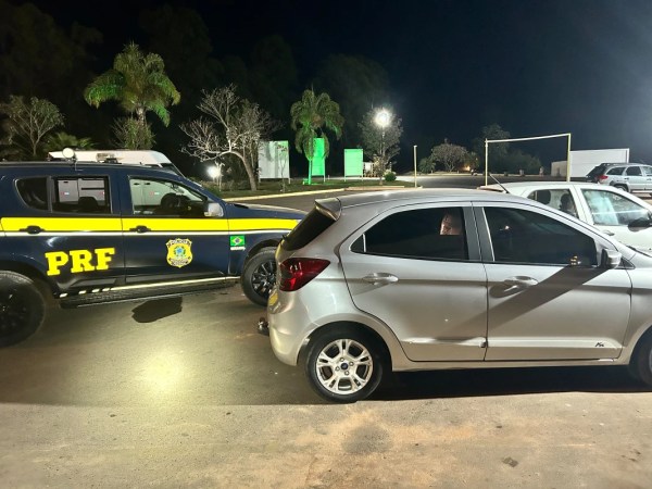 Perseguição na BR-365 termina com preso e drogas apreendidas
