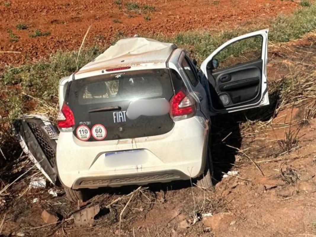 Acidente na BR-365 deixa um morto e dois feridos