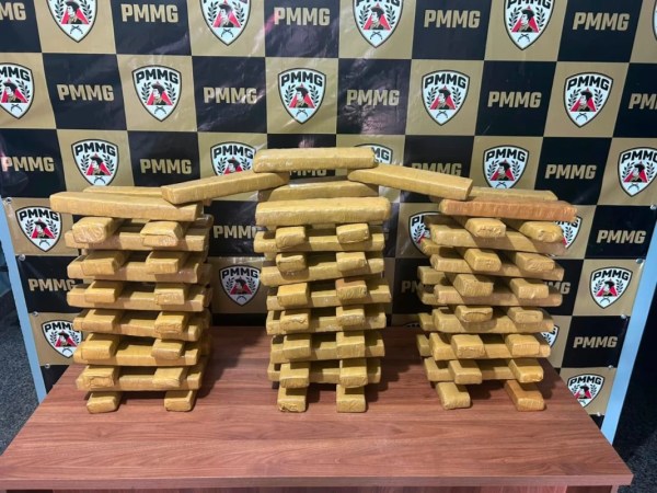Operação apreende 87 tabletes de drogas