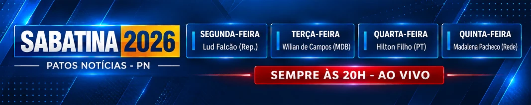 Divulgação sabatina