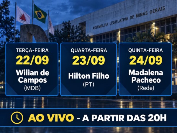 Sabatinas seguem nesta semana com três candidatos