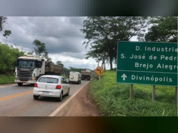 MG-050 lidera acidentes entre rodovias estaduais