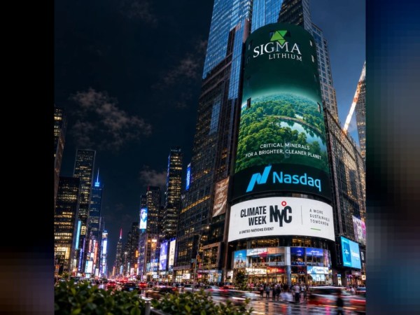 Sigma é escolhida pela Nasdaq para tocar sino na Semana do Clima de Nova York após atingir 100% de circularidade