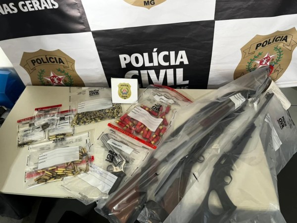 Ameaças à família levam à apreensão de armas e munições