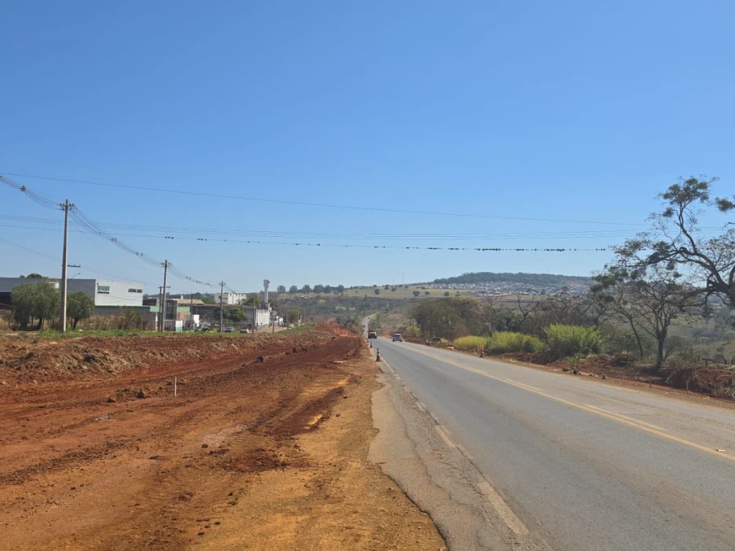 Obras na MGC-354 terão sistema pare e siga a partir desta sexta