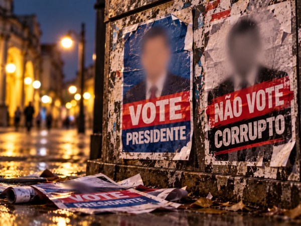 Por que colar cartazes políticos pode levar à prisão?