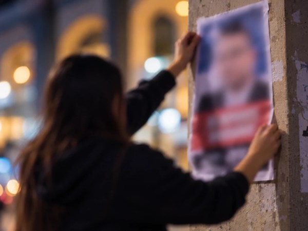 Seis jovens são presos após afixarem cartazes contra Flávio Bolsonaro