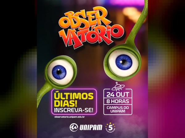 Últimos dias para se inscrever no Observatório UNIPAM